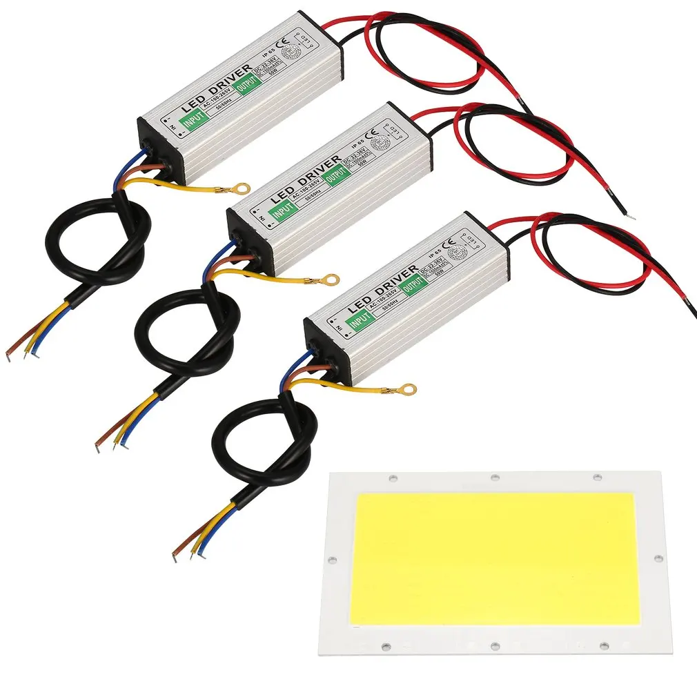 150w Led Chips Bulb Bead With Led Driver Lighting Transformers Adapter
