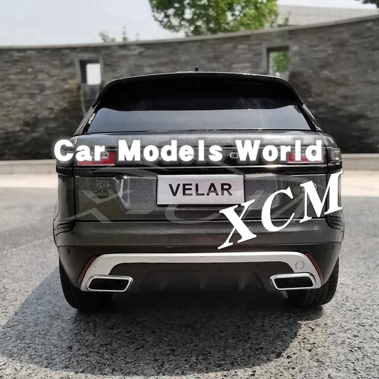 Литая модель автомобиля для lcd Velar 1:18(серый)+ маленький подарок