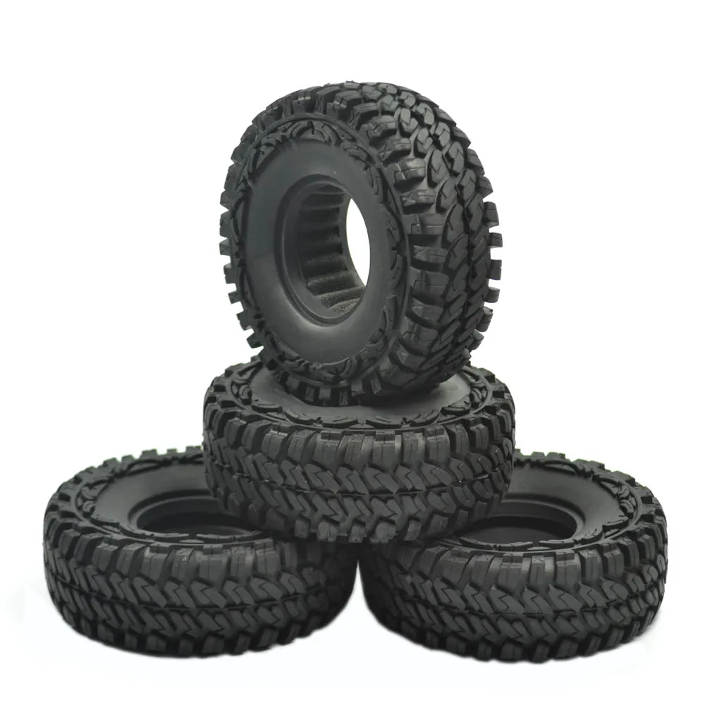 4pcs 114mm Off Crawler font b Car b font Tires Tyre for 1 10 font b