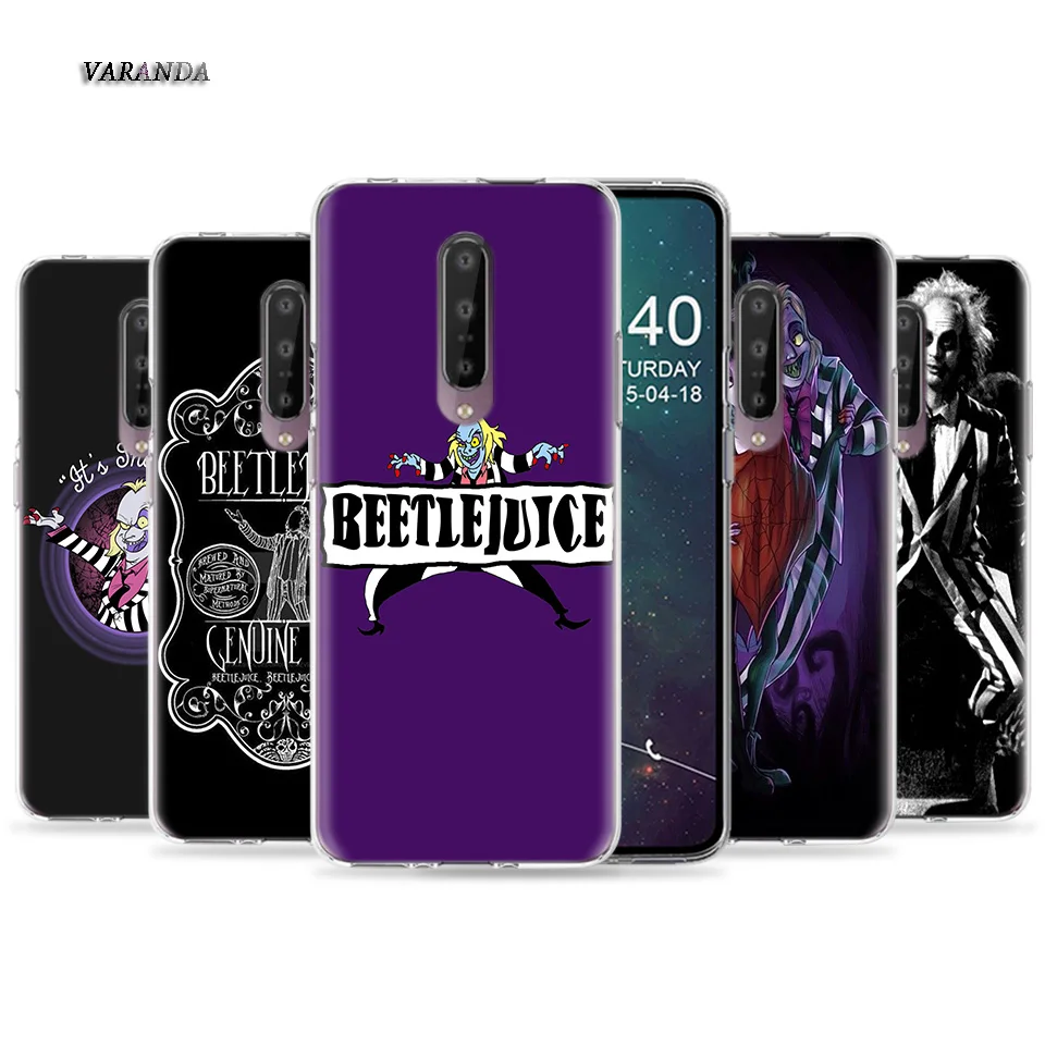 

Beetlejuice Handbook Case for Oneplus 7 Pro 5G 6T 6 Silicone Fundas Capa Ultra Thin Slim TPU Phone Coque Cover 1+ 7 7Pro 5G 6T 6