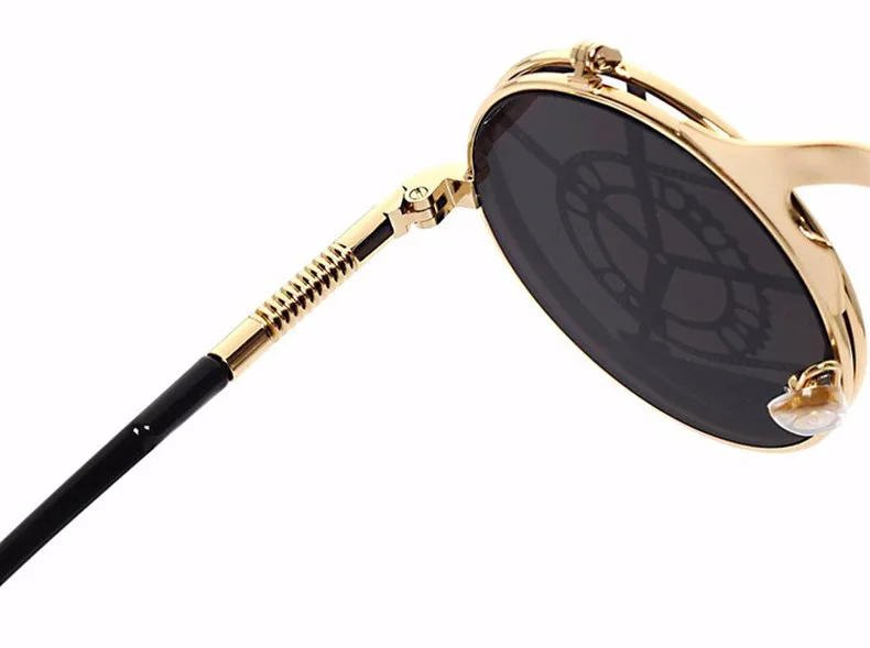 Steampunk Clamshell Sunglasses 