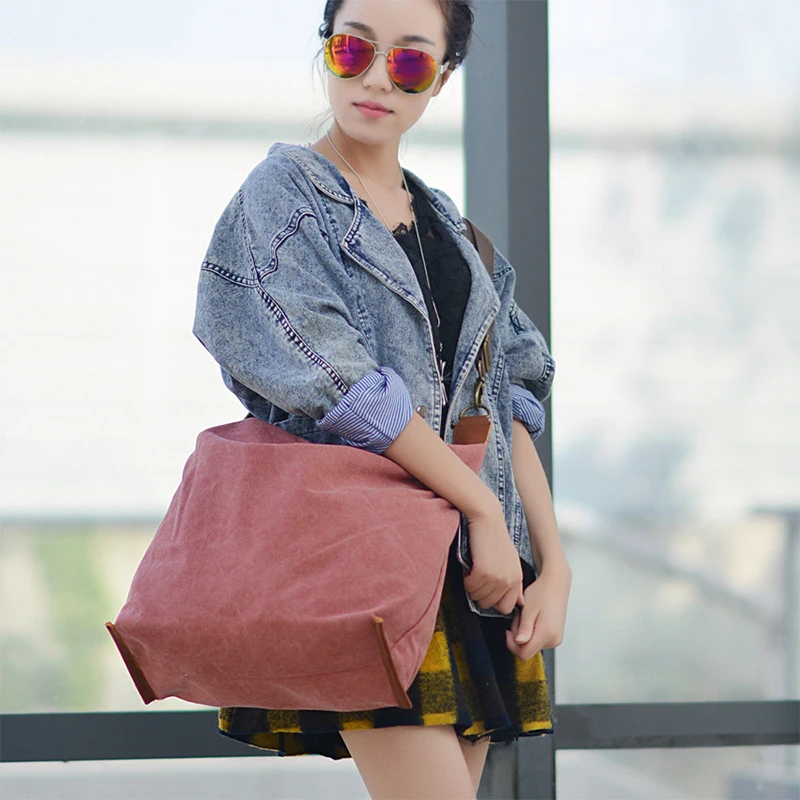 

2017 FREE SHIPPING women's handbag personalized canvas bag travel casual big bag handbags messenger bag