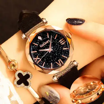 

New Fashion CTPOR Brand Rose Gold Leather Watches Women ladies casual dress quartz wristwatch reloj mujer XX2159 Luxury Brand