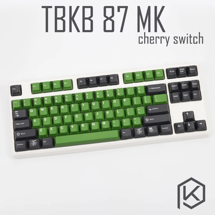 

Tbkb Mechanical Keyboard 87 keys kinds of led effects PCB 80% Gaming Keyboard LED Backlight cherry switch blue red brown black
