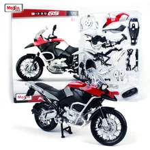 New Maisto 1:12 R1200 GS сборки DIY мотоцикл велосипед модель комплект для детей подарки на день рождения игрушки