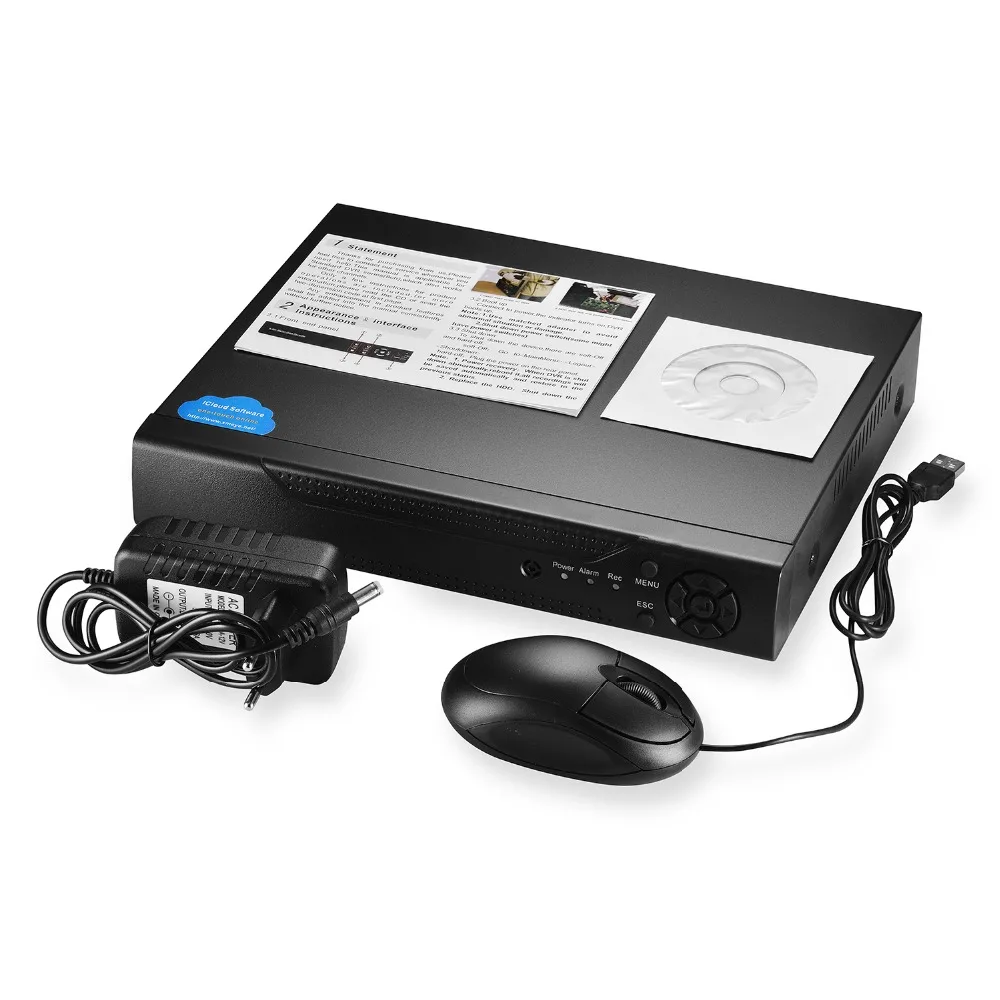 AHDM DVR 4 канальный 8 AHDNH CCTV AHD Гибридный DVR/1080P NVR 4в1 видеорегистратор для камеры IP