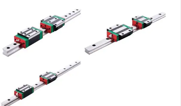 

4 piecesTaiwan HIWIN linear guideway slider block HGH35CA and 2 pieces 124cm length matched railway
