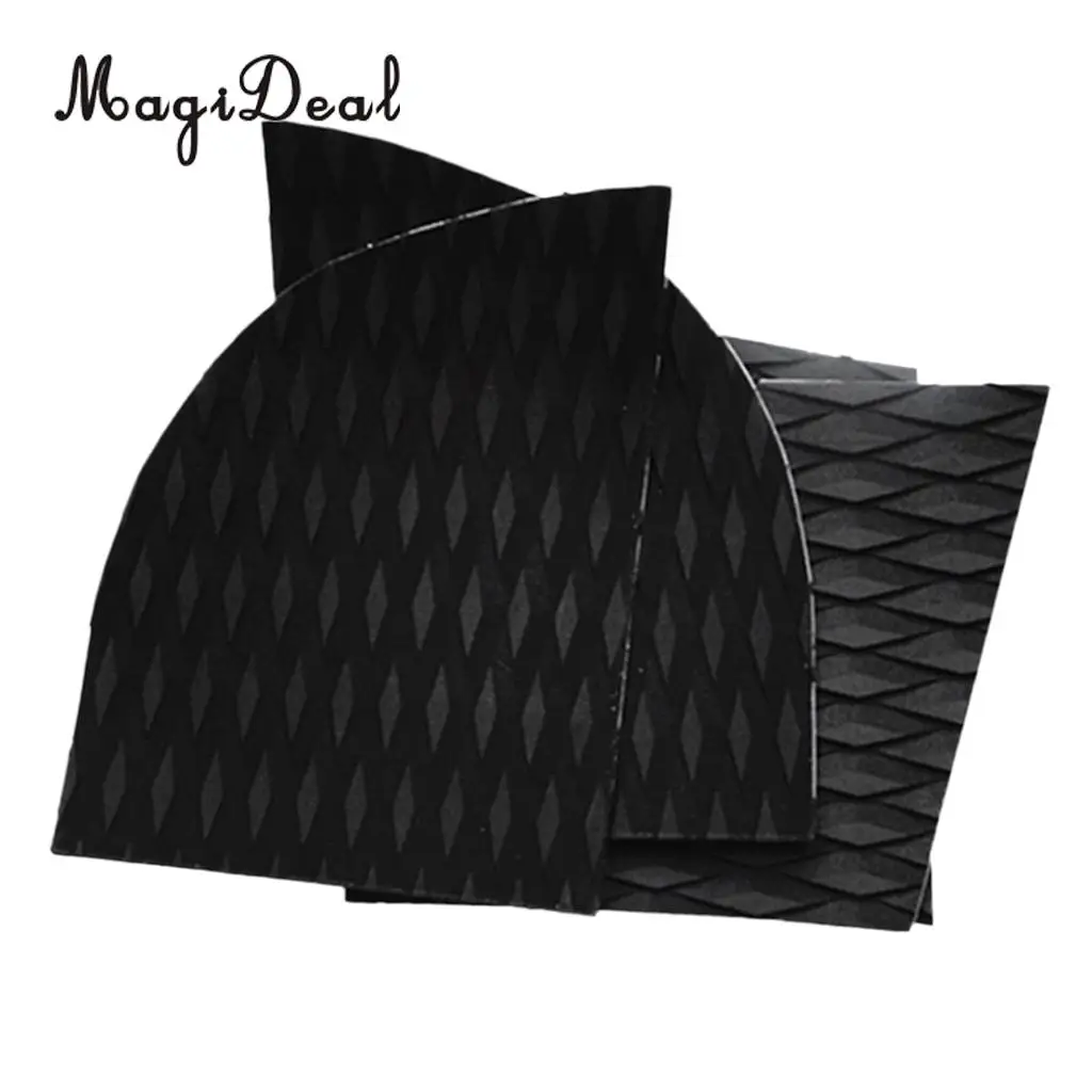 MagiDeal 4Pcs Non-Slip EVA Dog Pet Paw Traction Pads Deck Grip Mat Tail Pads for Kayak Surf SUP Surfboard Stand Up Paddle Board