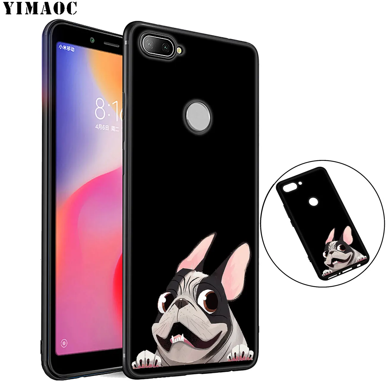 Мягкий силиконовый чехол YIMAOC для телефона Xiaomi Redmi K30 K20 Note 8 8T 7 5 6 Pro Mi|Бамперы| |