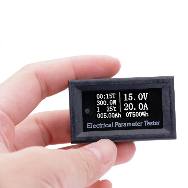 

DC 100V 50A Voltmeter Ammeter LED Digital Voltage current power capacity Watt Time Amp Volt Meter Gauge 40%off
