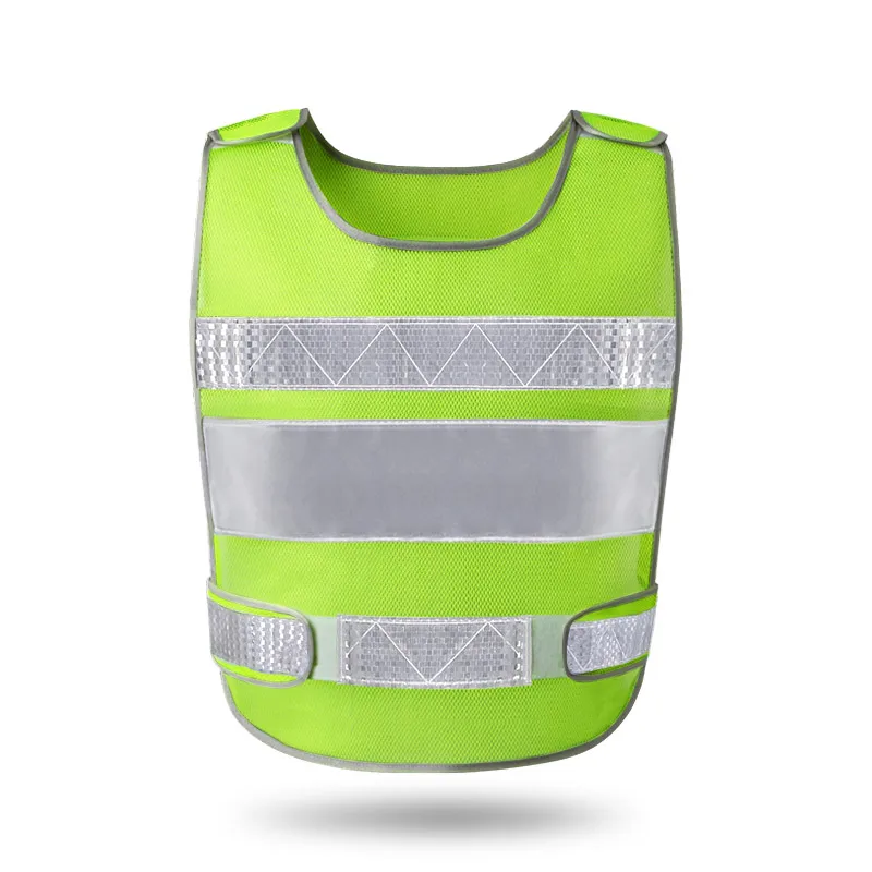Reflektierende weste automobil jährliche bau prozess von fluoreszierende kleidung weste sicherheit schutz mantel