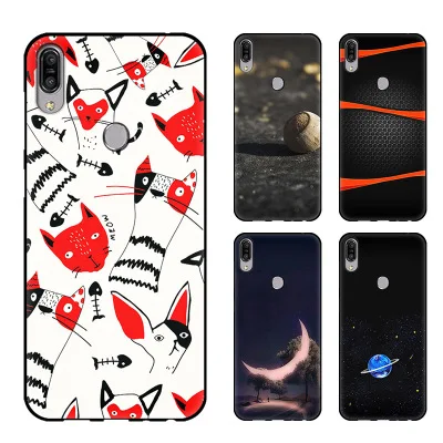 

Phone Cover for Asus ZenFone Max Pro M1 ZB601KL Cover Painted Soft TPU Back Case