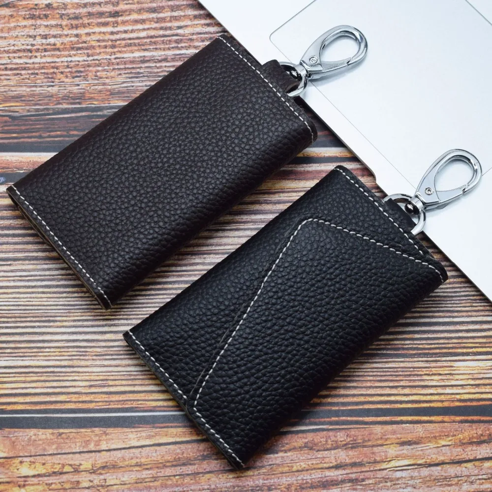 Buy Genuine Leather key bag Men Women Key Holder