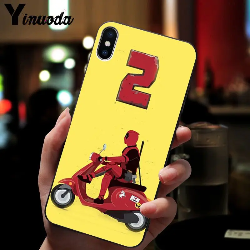 Yinuoda Deadpool2 جديد وصل عالية الجودة الفاخرة جراب هاتف ل أبل فون 8 7 6 6 S زائد X XS ماكس 5 5 S SE XR الهواتف المحمولة Yinuoda Deadpool2 جديد وصل عالية الجودة الفاخرة جراب هاتف ل أبل فون 8 7 6 6 S زائد X XS ماكس 5 5 S SE XR الهواتف المحمولة