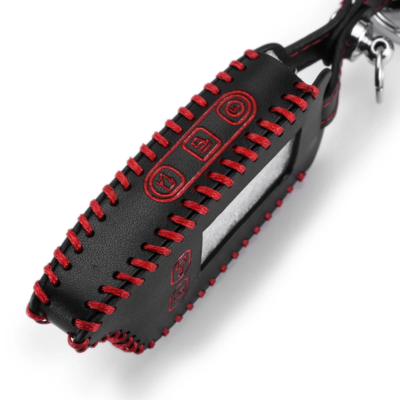 Кожаный чехол для ключей TW9010 TW9030 Tomahawk TW 9010 9030 TwoWay с ЖК дисплеем и дистанционным