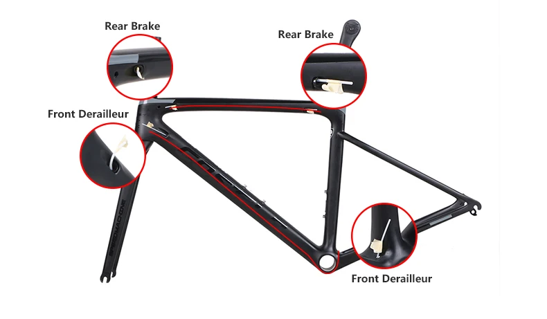 Sale Costelo Speedmachine2.0 ultra light 790g disc carbon road bike frame Costelo bicycle bicicleta frame carbon fiber cheap frameset 8