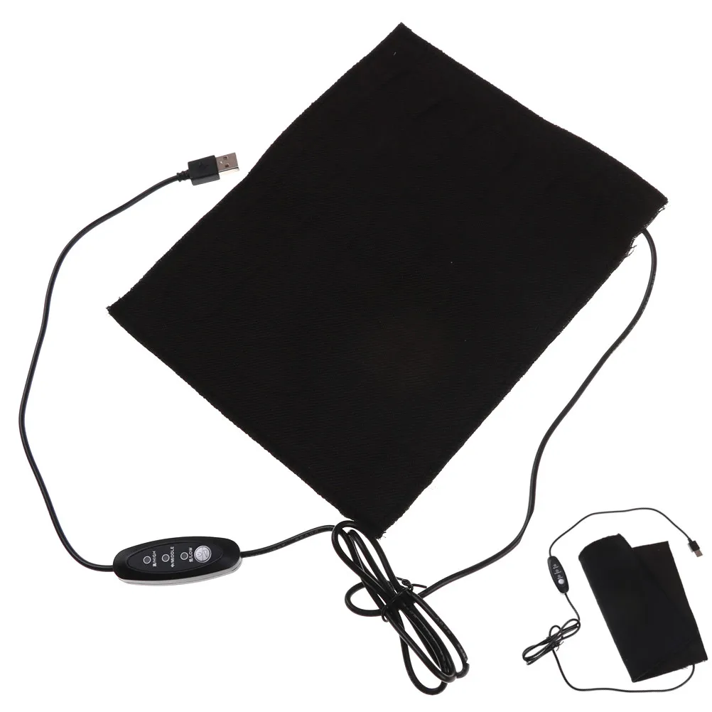 Large USB Electric Heating Pads For DIY Heated Clothing Thermal Outdoor Clothes Heated Jacket