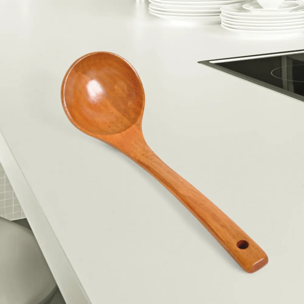 

ISHOWTIENDA 2019 Wooden Spoon Bamboo Kitchen Cooking Utensil Tool Soup Teaspoon Catering Spoon High Quality Dropshipping