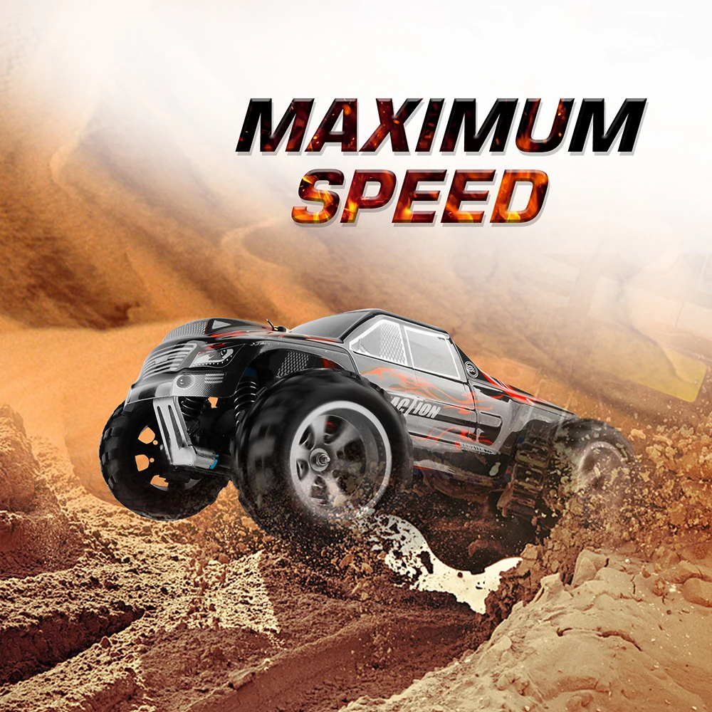 Wltoys A979 Радиоуправляемая машина 2 4 г 50 км/ч высокоскоростная масштаб 1/18 ралли