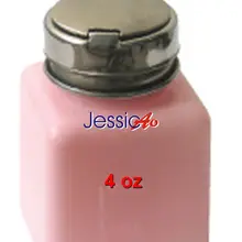 Жидкий пресс-колпачок с насосным дозатором PVD(HDPE) пластиковая паяльная бутылка 4 унций розовый диспенсер бутылка для спирта/припоя Бутылка для флюса 10 шт/лот