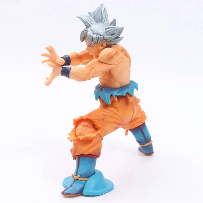 Dragon Ball Z Super Saiyan Goku серебряный стиль волос бомба волна фигурка DBZ Goku памятная Коллекционная модель игрушки 16 см