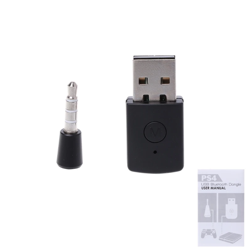 USB Bluetooth-совместимый адаптер для беспроводных наушников и микрофона PS4 |