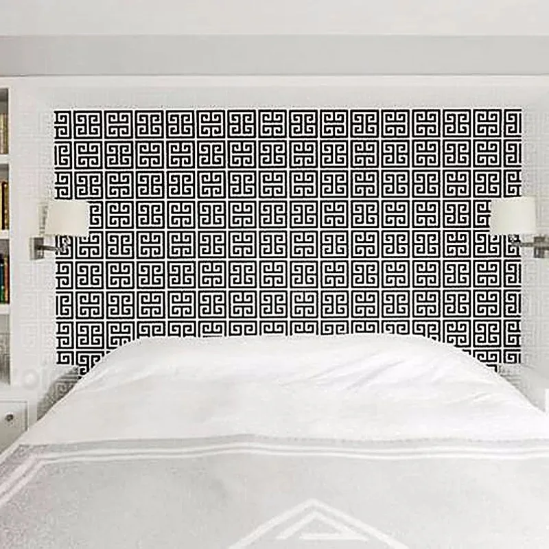 

Living room sofa bedroom TV background home European-style carved embossed moisture-proof soundproof thickening wallpaper