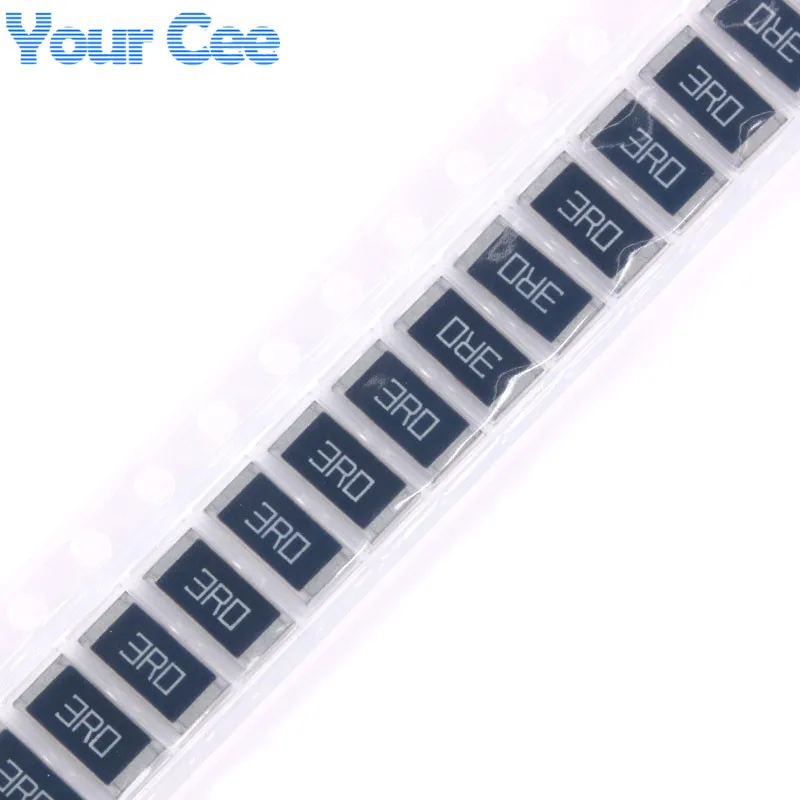 50 шт. 2512 SMD резистор 3 Ом 3R 3R0 1 Вт 5% комплект сопротивления чипа|resistance kit|smd resistorresistor