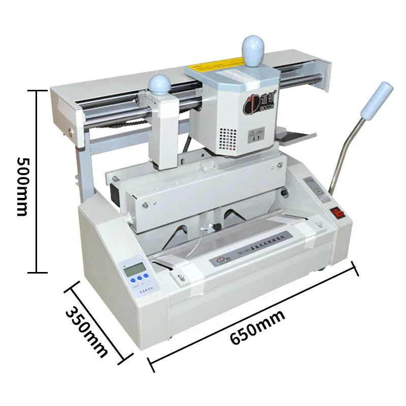 A4 Manual Hot Glue Book Binder Machine with Milling Cutter Wireless Book  Binding Machine for Binding Books Albums Notebook with 1 Pound Glue Pellets