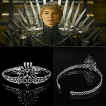 Игра престолов Cersei Lannister Diadem ободок для волос для косплея, ювелирные изделия для женщин, корона, аксессуары для волос, повязка на голову, праздничные вечерние головные уборы