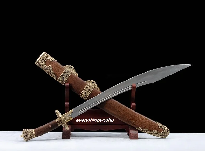 Рекламные мечи для Тай Чи Wushu Broadswords Ox Tail Dao ушу Chinese Saber|Боевые искусства| |