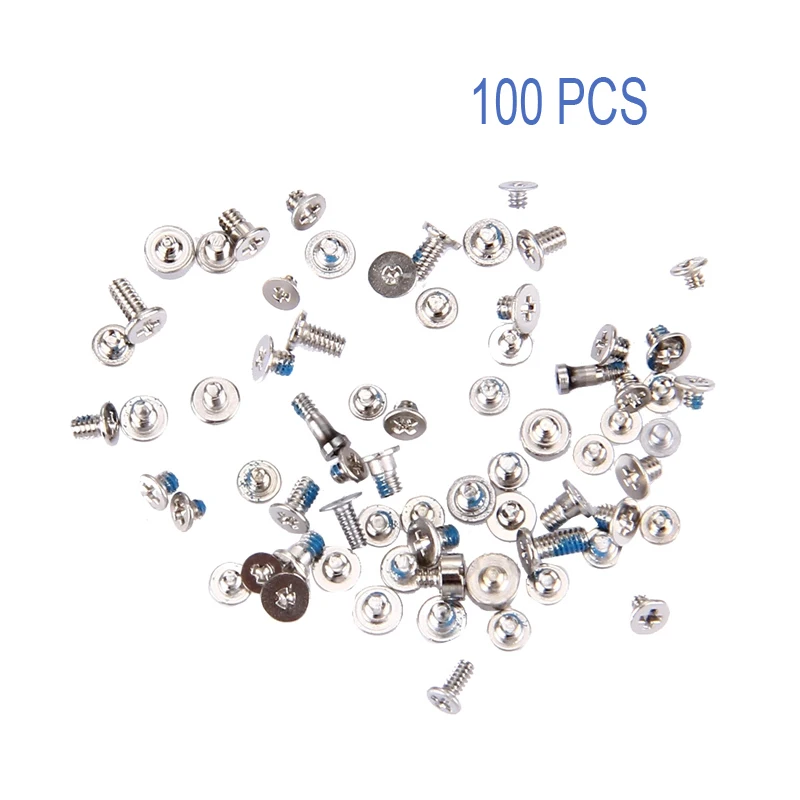 

H 100 PCS for iPhone 7 Repair Tools Complete Screws / Bolts Set Replacement repair parts