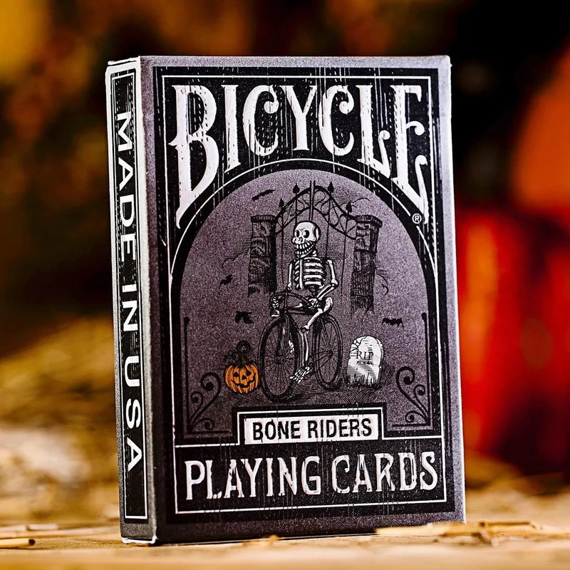 Beste Fiets Bone Rijders Speelkaarten USPCC Limited Edition Verzegelde Halloween Thema Dek Magic Kaarten Collectible Poker Goocheltrucs