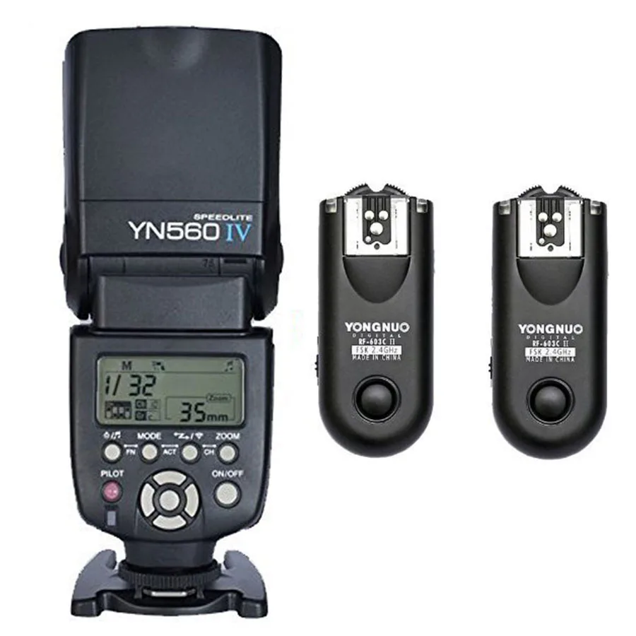 YONGNUO YN-560 YN560 IV IV    Speedlite + RF-603 II 1     Canon 1100D 1000D 700D 550D
