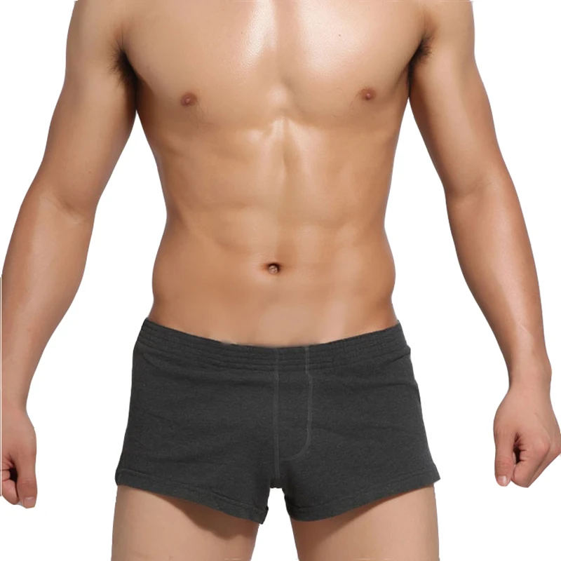 Buy KWAN.Z male low waist underwear sexy loose boxers