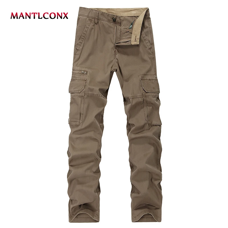 MANTLCONX 2019 Army Military Pants Cotton Many Pockets Pants Man Casual Trousers Plus Size 40 42 44 Brands Men Trousers Spring MANTLCONX 2019 Army Military Pants Cotton Many Pockets Pants Man Casual Trousers Plus Size 40 42 44 Brands Men Trousers Spring