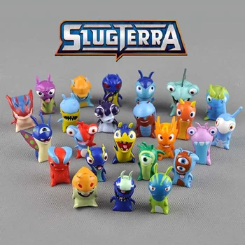 

24Pcs/Set Slugterra Action Figure Model Toy Anime Slugterra Display Collection Brinquedos Children Birthday&Christmas Juguetes