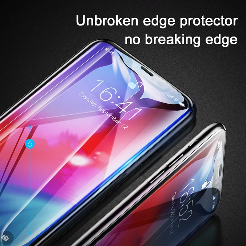 RONICAN 023mm Dünne Screen Protector Für iPhone X XS Max XR 2018 Glas 3D Gehärtetem Glas Für iPhone