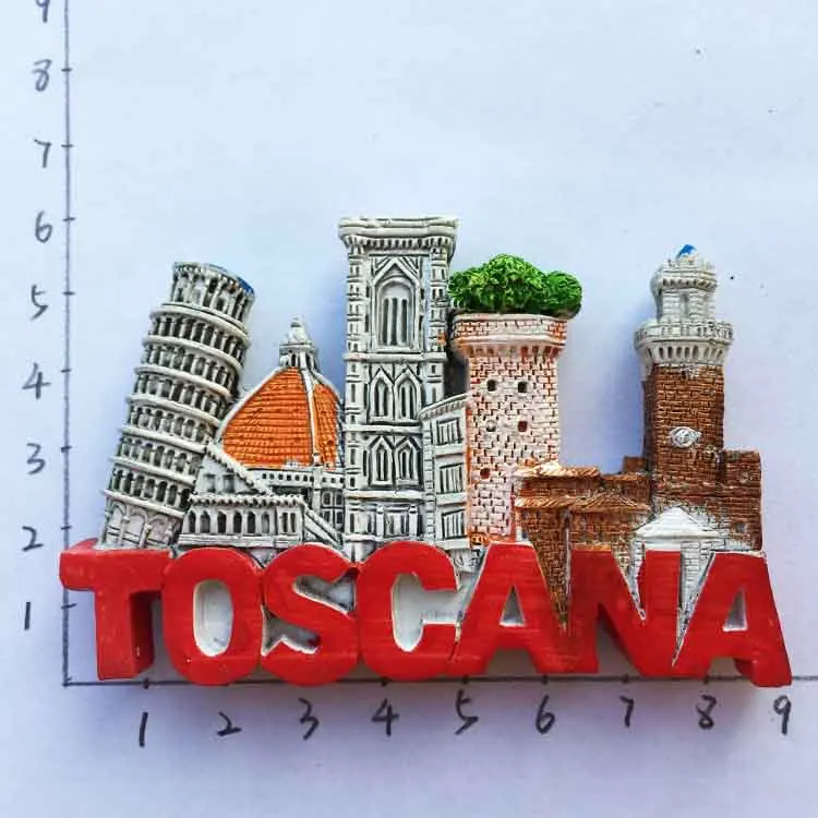 NEW SIGHTS / TOWNS SOUVENIR NOVELTY FRIDGE MAGNET GIFT FLORENCE ITALY
