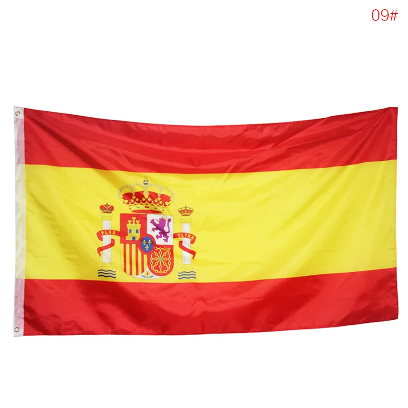 

Polyester National Flags Banners 3x5 ft for Cheering Squads Parties Festivals Historical Events Military Occasions