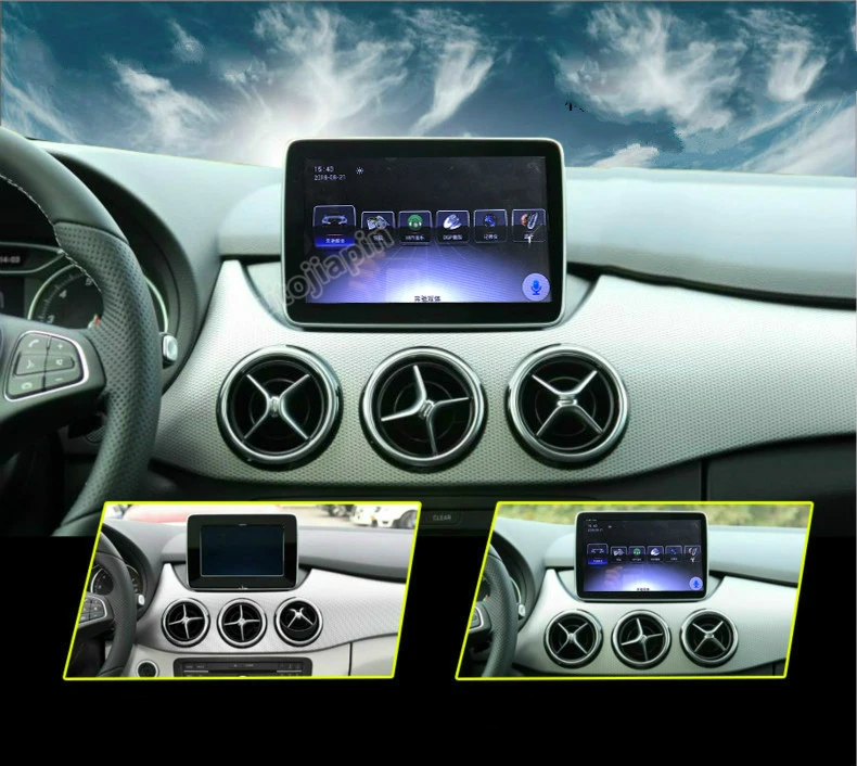 Flash Deal AUTOJIAPIN 10.25" Eight Core Android 8.0 2G RAM 1024*600 Car GPS navigation For Mercedes Benz GLC260/C200L/GLA 2015-2018 9