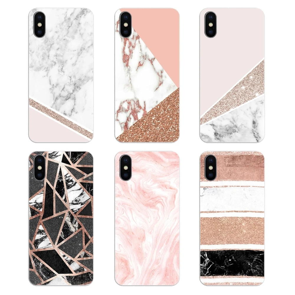 For Huawei P20 Lite Nova 2i 3i 3 GR3 Y6 Pro Y7 Y8 Y9 Prime 2018 2019 Stalactite Pink Marble glitter Soft Transparent Shell Cases |