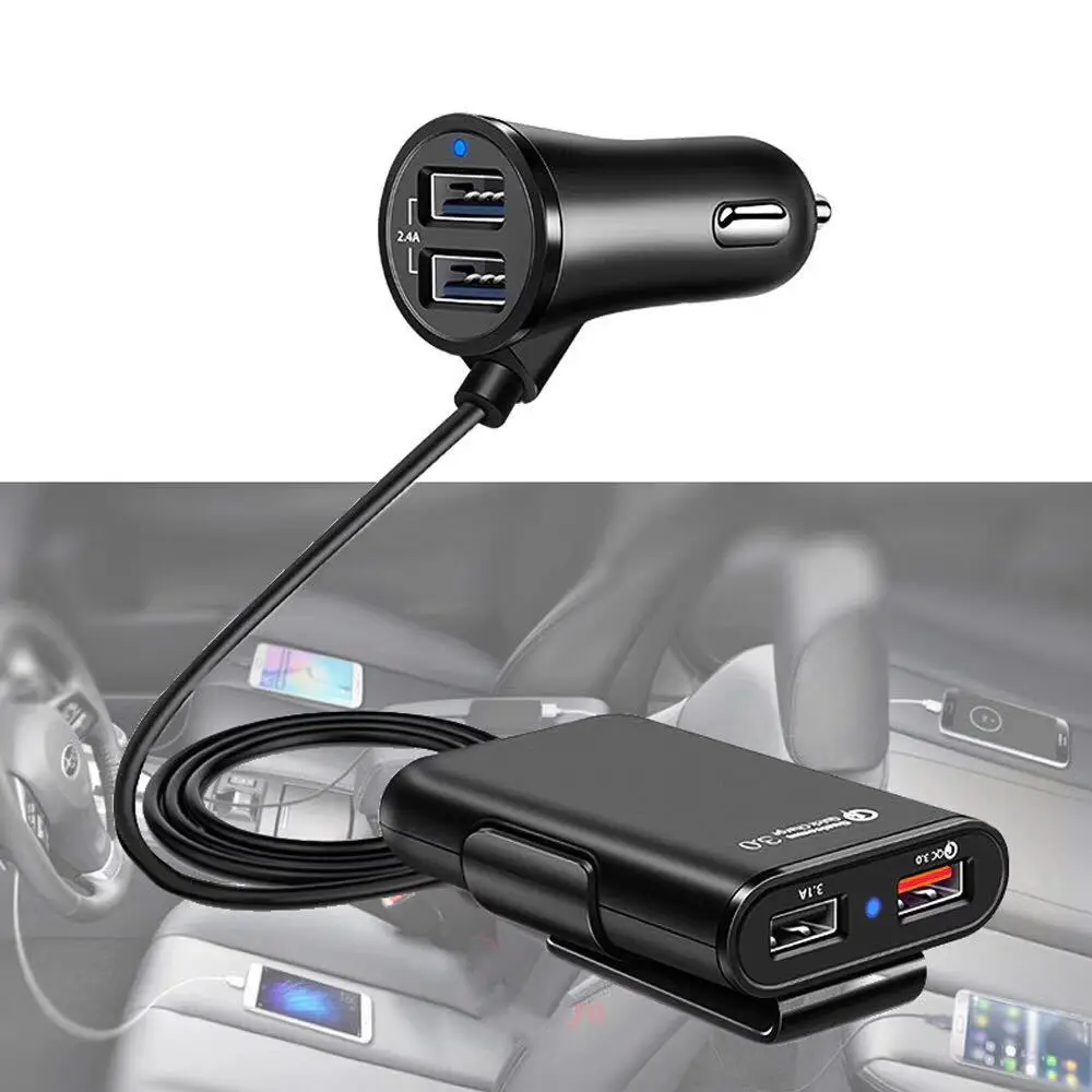 QC 3.0 Car Charger for Phone Charge In the Car Fast Charging USB Car Charger for iphone Honor Xiaomi Samsung Car Phone Charger