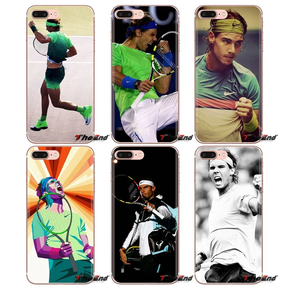 Spain Rafael Nadal Parera ATP Tennis For Xiaomi Redmi 4A S2 Note 3 3S 4 4X 5 Plus 6 7 6A Pro Pocophone F1 Transparent TPU Covers |