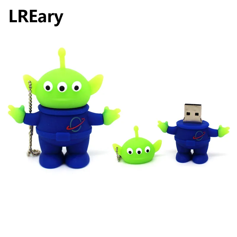 Мультяшная История игрушек флэш накопитель для инопланетян USB memoria stick милый