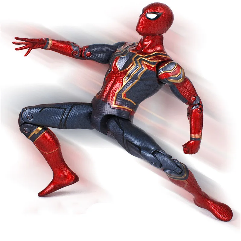 

6Inches Avengers Figures Superhero Spider-Man Peter OPP PVC Action Figure Collectible Model Toys Gifts For Kids D74