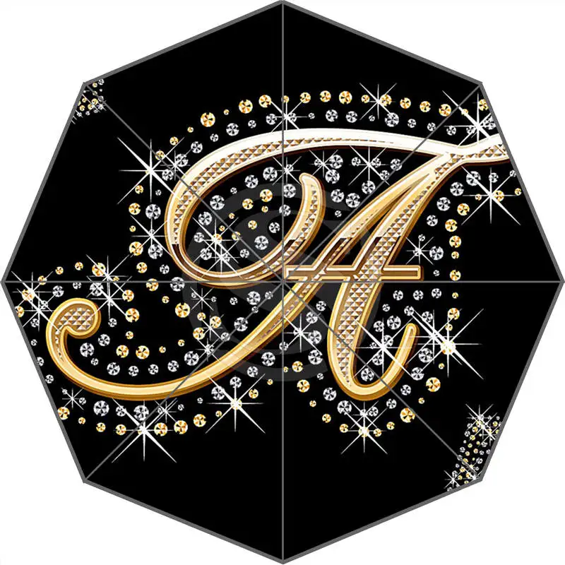 

WY612H2 New Custom Interesting English letters Umbrella Sunny and Rainy Sunscreen Anti-uv Umbrella Wy2