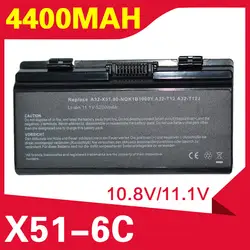 11,1 V Аккумулятор для ноутбука Asus T12C T12Er T12Fg T12Jg T12Ug X51H X51L X51R X51RL X58 X58C X58L X58Le A31-T12 A32-T12 A32-X51