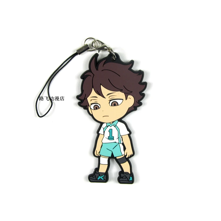 Экшн фигурка Haikyuu Hinata Shoyo Kageyama Tobio Sawamura Daichi Sugawara Koushi модель аниме резиновый брелок
