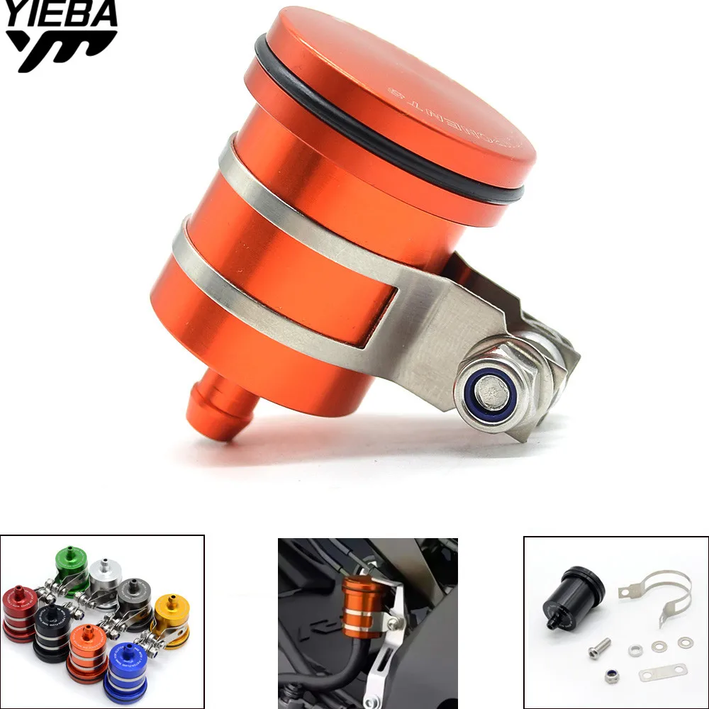 Brake Fluid Reservoir Clutch Tank Oil Fluid Cup Universal Motorcycle FOR KTM 1290 SupeR Duke R/GT DUCATI 400 695 696 796 MONSTER